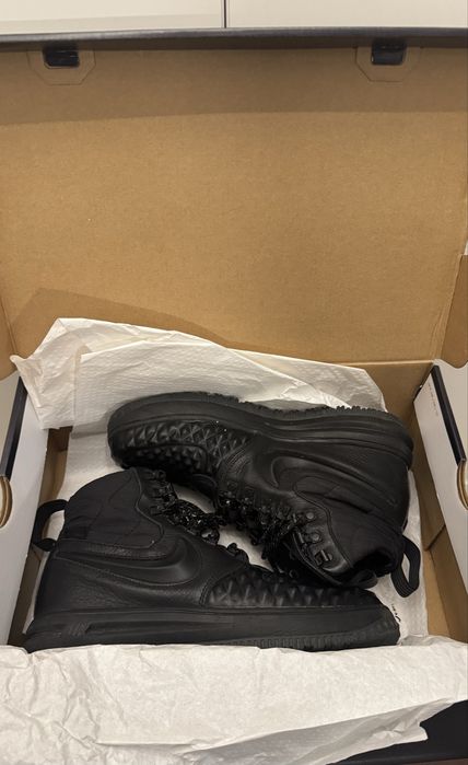 Nike Lunar Force 1 Duckboot Маратонки Triple Black | EU 40