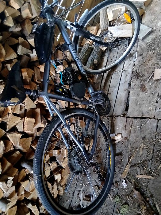 Bicicleta cu motor