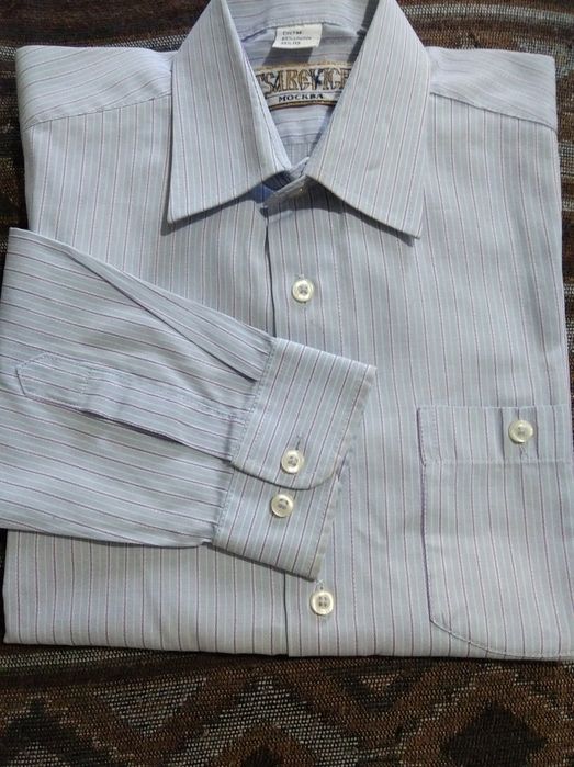 Рубашка мальчиковая с длинным рукавом