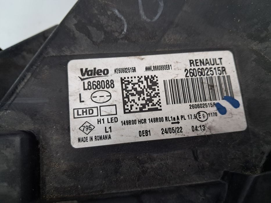 Фар Dacia Duster  led 2022 г