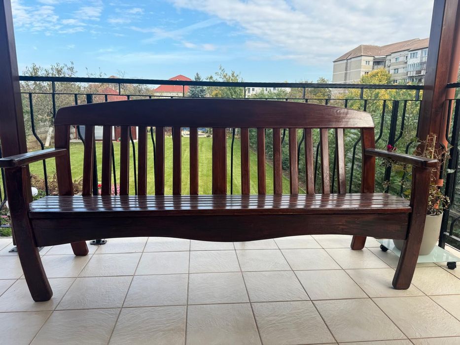 Banca din lemn 200x60 cm