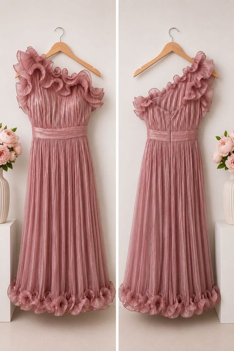 Rochie elegantă roz
