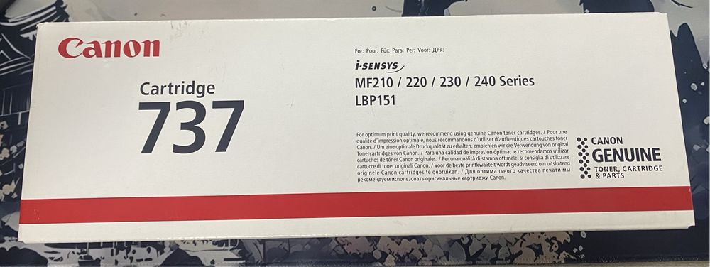 Canon 737 черный