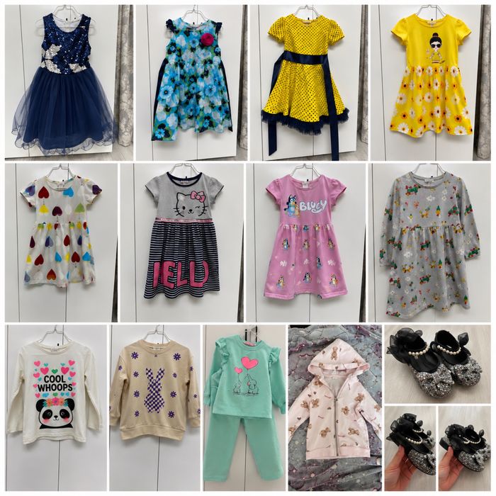 Пакет одежды для девочки 4–5 лет