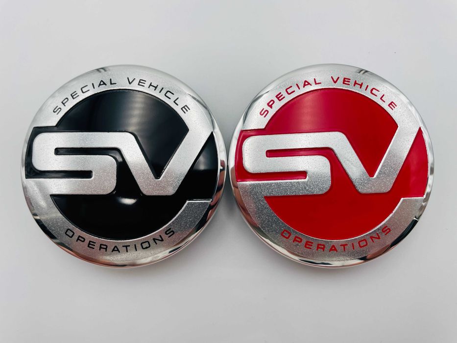 Set Capace janta compatibil Range Rover/Land Rover SV rosu