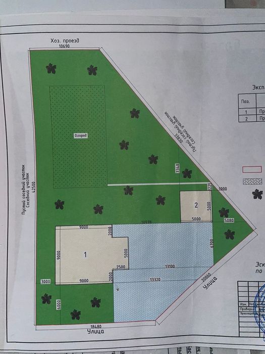 Продам участок с готовым фундаментом 10 соток