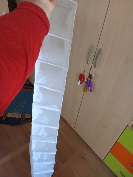 Organizator textil Ikea pentru dulap 10 rafturi