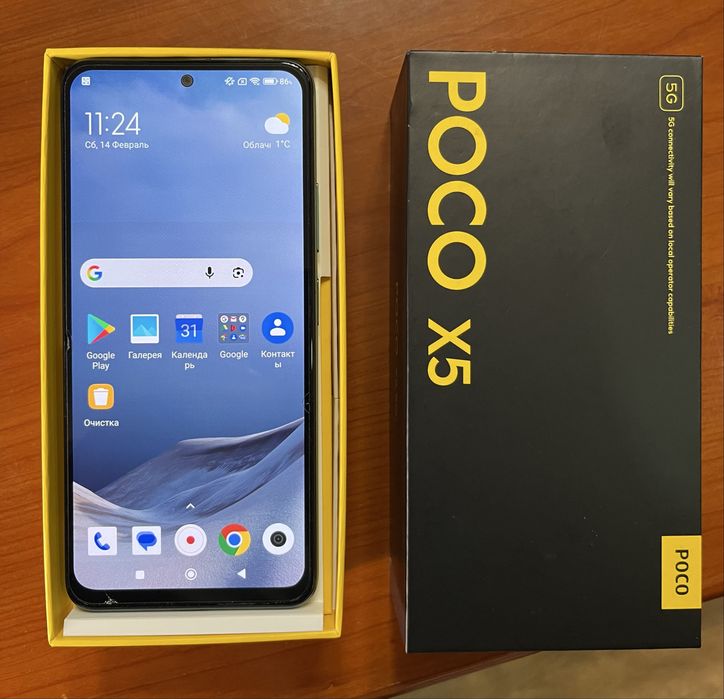 POCO X5 5G в хорошем состоянии