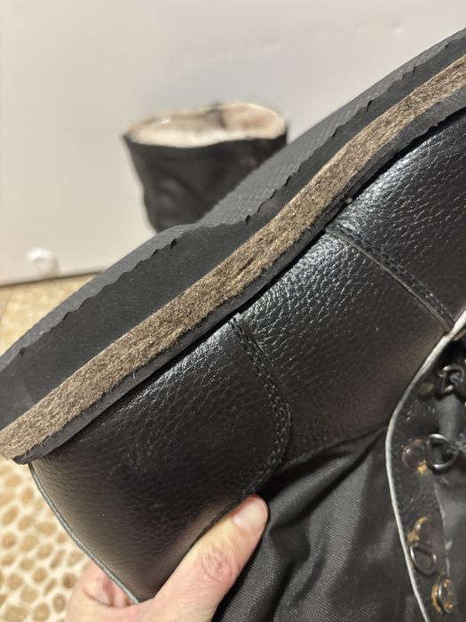 Берцы Зимние Кожанные новые