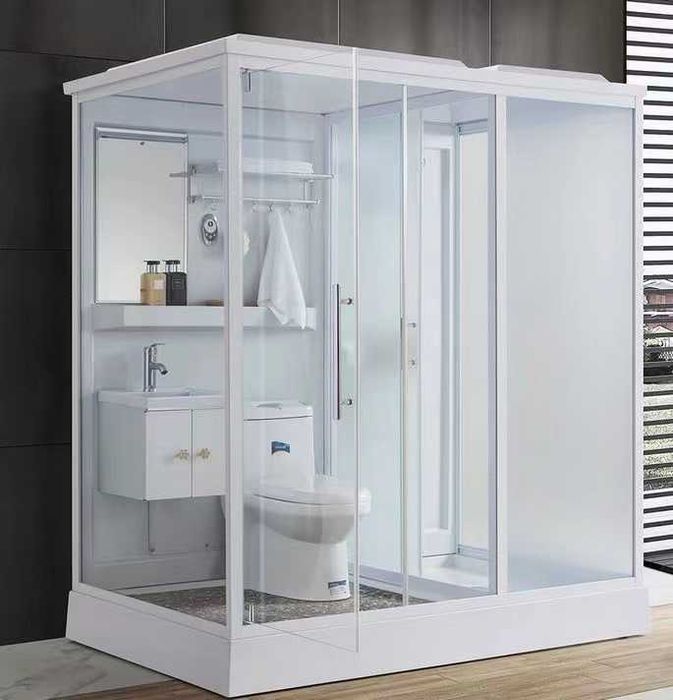 Modul de baie gata 3 in 1, echipat, magazin, glamping,hotel,container.