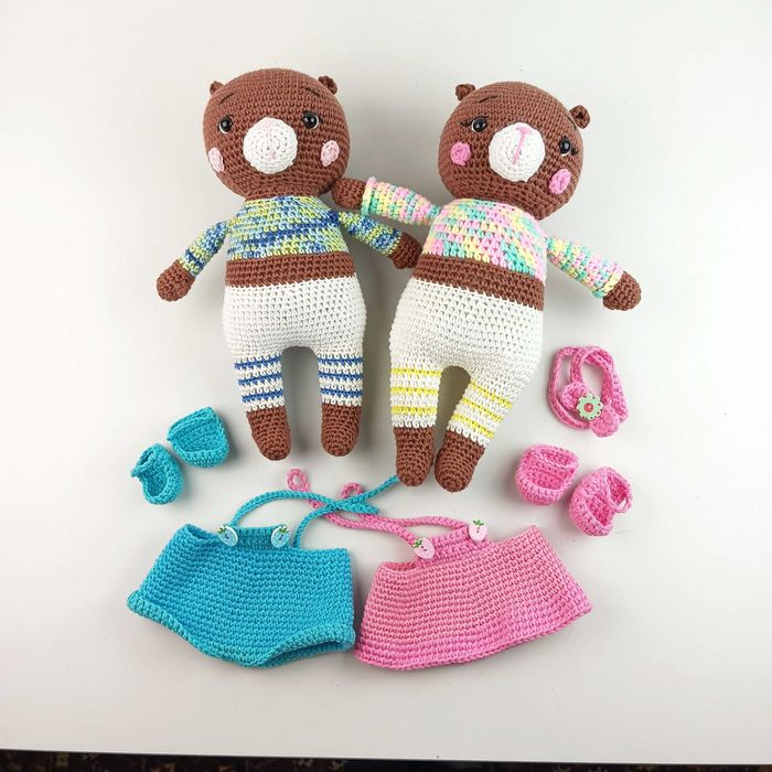 Мечета с дрешки, плетени играчки, играчка ръчна изработка