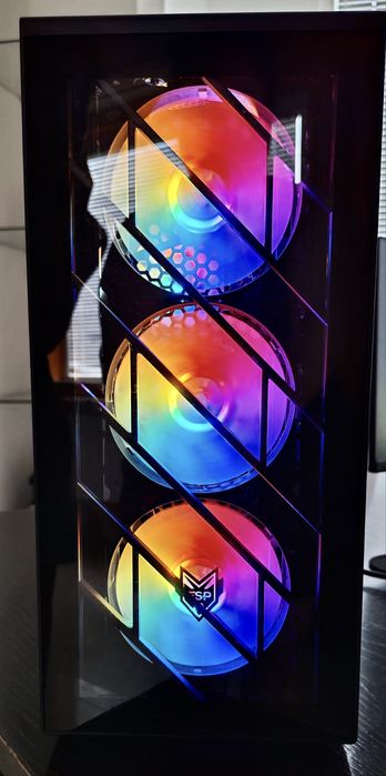 Продавам: Gaming PC RTX 3050 + Ryzen 5 5500 + Acer KG242Y 180Hz