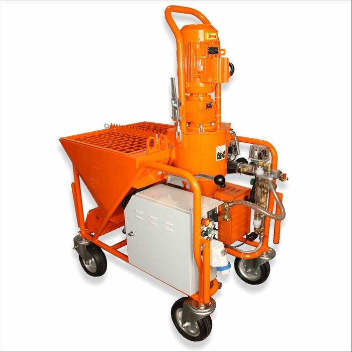 Masina de tencuit Bisonte PCS-K35 220V debit 5-20 l/min materiale preamestecate