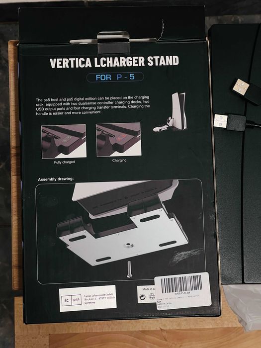 iPLAY dock / stand de incarcare pentru Sony PS5, cu disc sau digital.