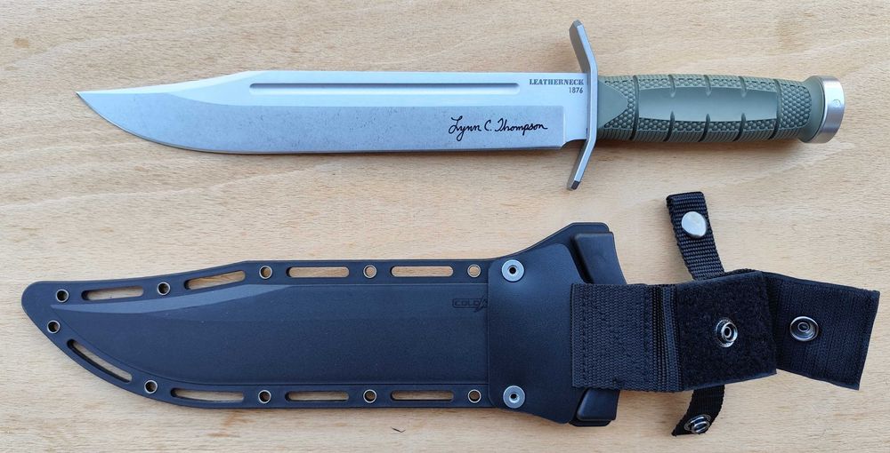 Cold Steel Lynn Thompson Leatherneck Bowie