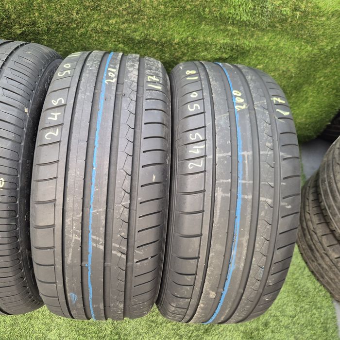 245 50 18 dunlop și pirelli