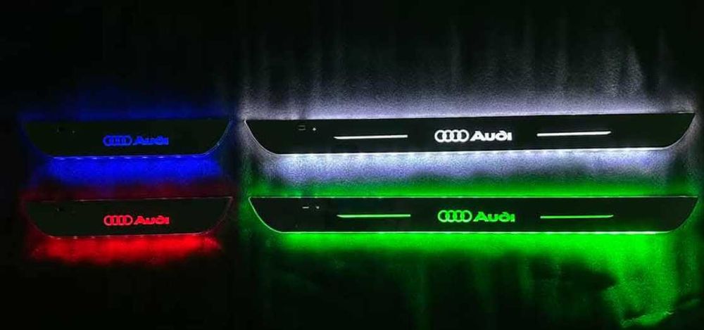 LED лайсни за прагове на автомобил