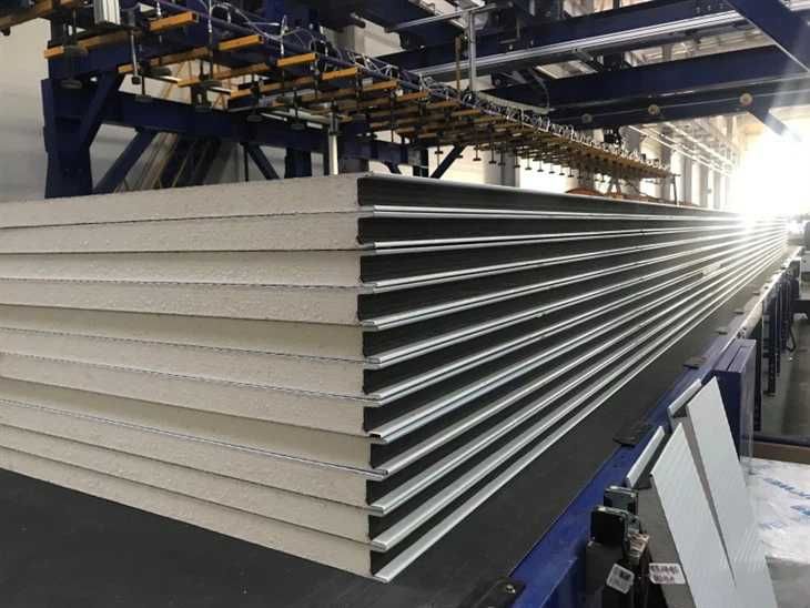 PIR yoki PUR to‘ldirgichli sendvich panellar taklif etiladi