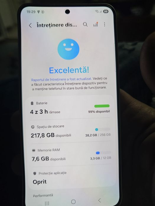 Samsung s 25 Silver 256Gb