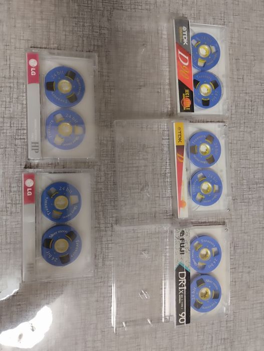 Аудио касеты-катушки BASF, TDK