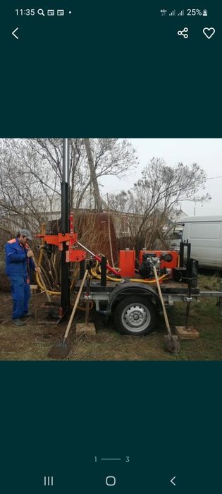 Бурение скважин на воду.