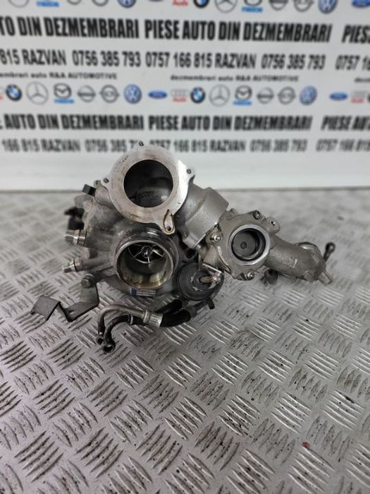 Turbo Turbina Mare Bi-Turbo Bmw 3.5D 4.0D N57 313 CP F06 F07 F10 F11 F12 F15 F16 F25 F26 F01 F02