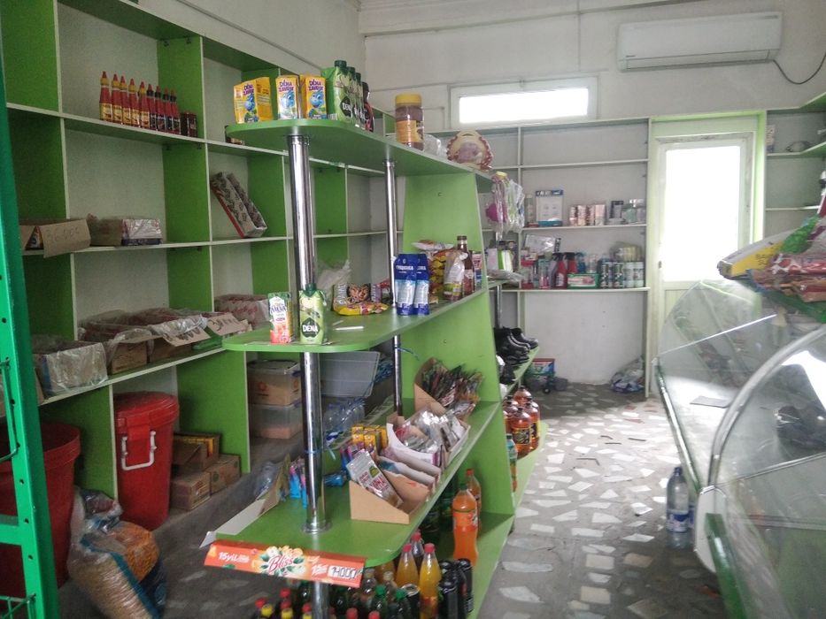 Vetrina, haladilnik, prlavka, kassa stol