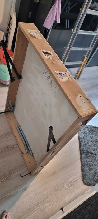 Scara de lemn cu toc si trapă pentru mansarda/pod