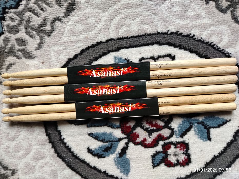 Baraban tayoqchalari 5a sifatli Asanasi optom