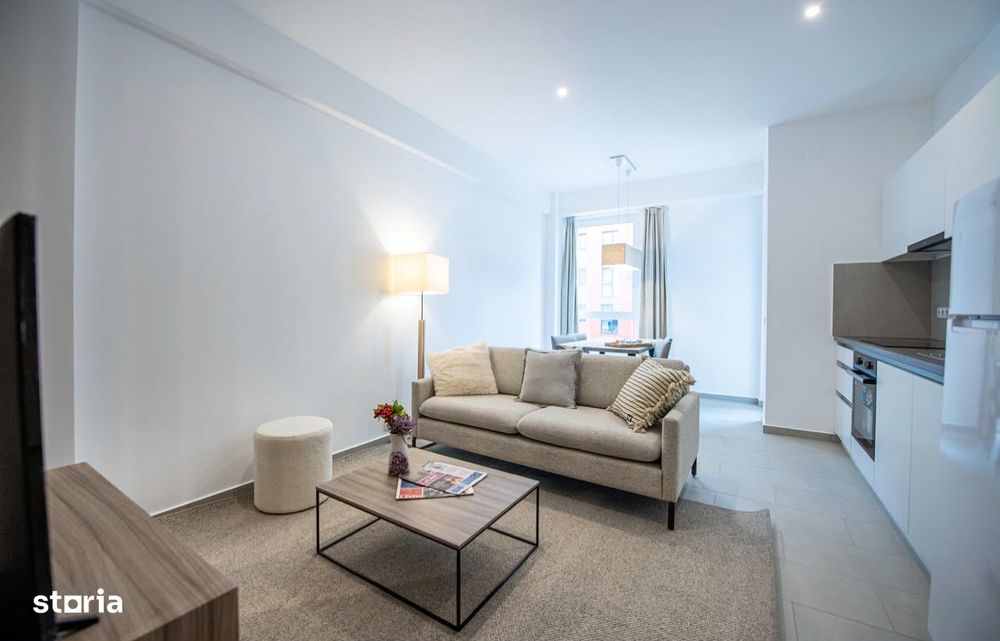 Apartament tip studio, bloc nou, mobilat complet, Liviu Rebreanu