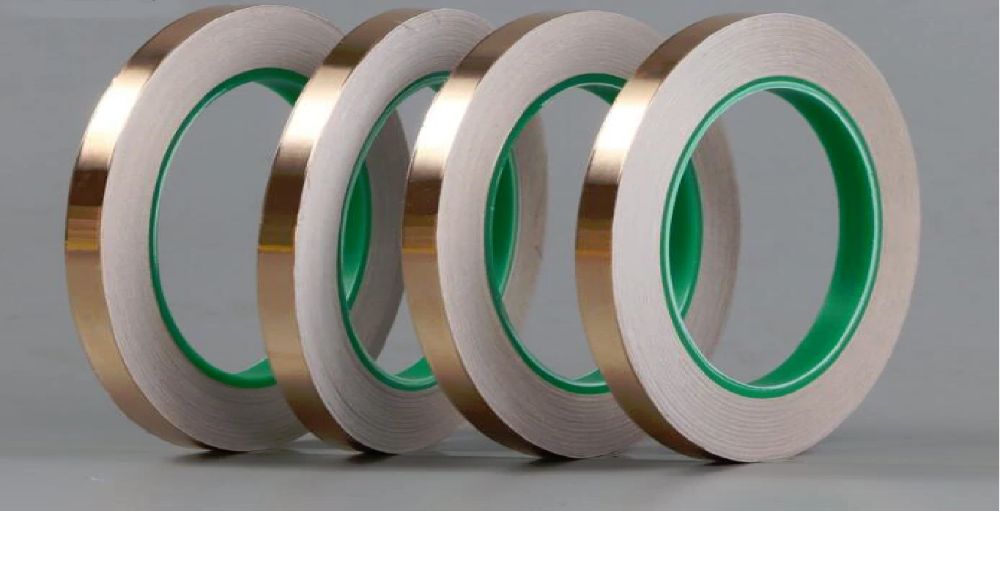 Banda Cupru Autoadeziva 5mm latime 20 m pt cablat Barcute de plantat