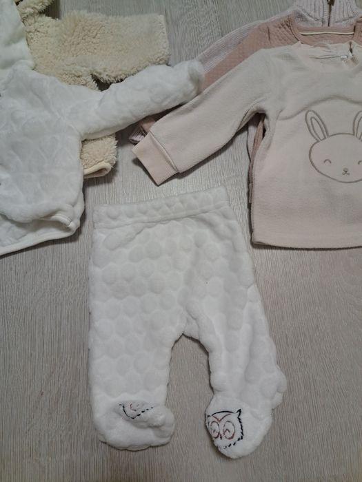 Lot hainute groase, fetita, 0-3 luni, diverse firme