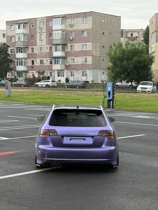 Stopuri Audi A3 8P Facelift ORIGINALE dark cherry