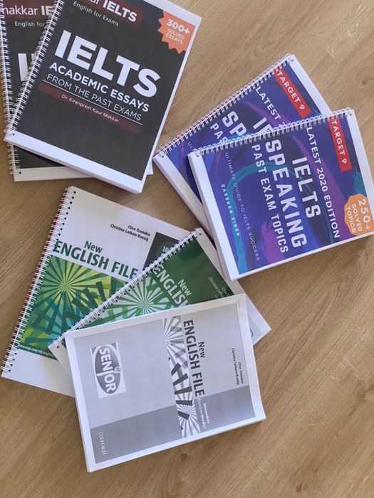 Ағылшын курстарына кітаптар