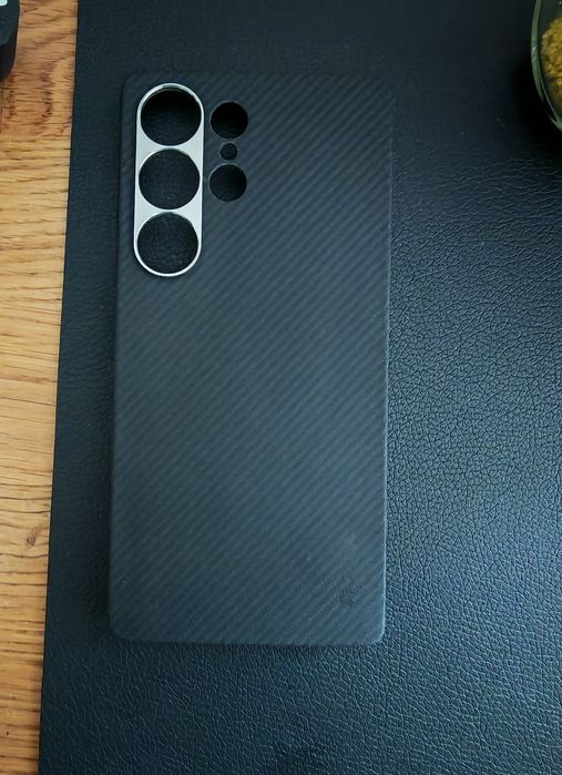 Husa Pitaka kevlar cu magsafe pentru Samsung Galaxy S25 Ultra