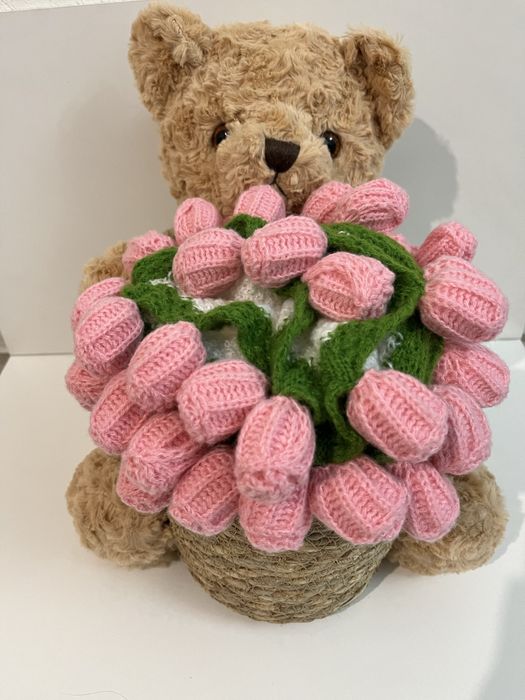 Роза плед, букет одеяло подарок цветы