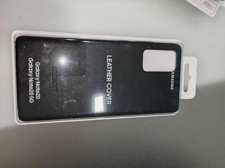 Husa samsung note 20 5g piele si silicon