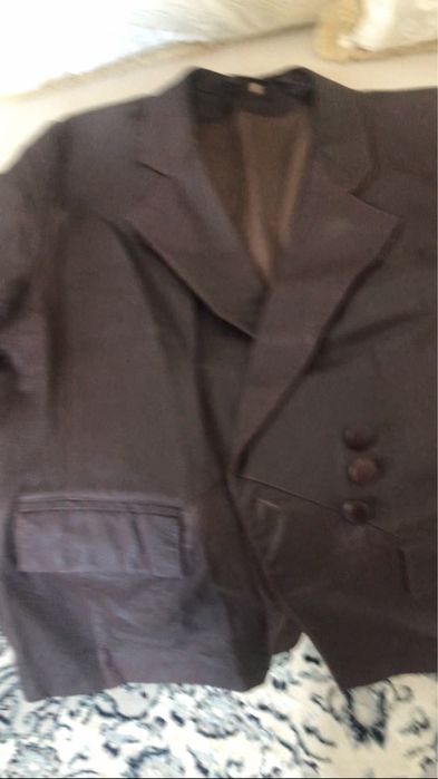 Кожаный пиджак дешево