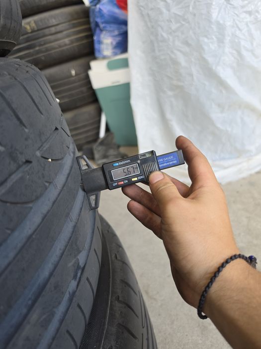 4 Броя Спорт пакет Bridgestone 2х225/45/18 6,5mm 2x245/40/18 5,6mm