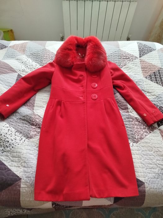Зимнее пальто фасон тюльпан