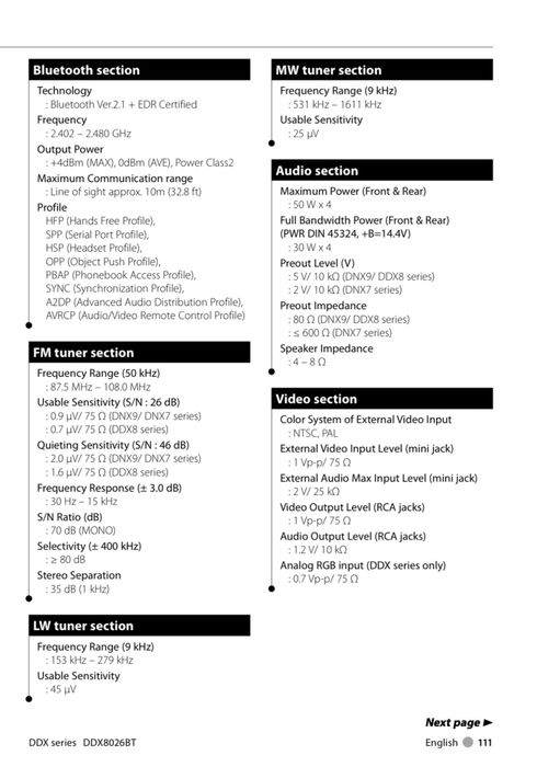 Navigatie Kenwood DDX8026BT multimedia DVD player 2DIN