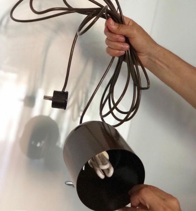 Mid century lampa pendul