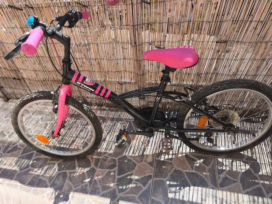 Детски велосипед Rockrider за момиче 6-8г, 20 цола