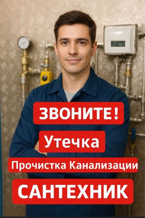 Аварийный сантехник 24/7