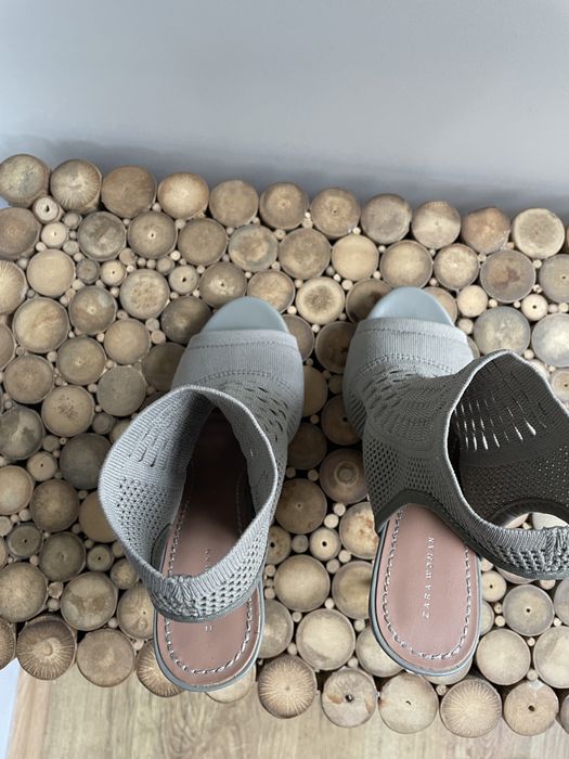 Sandale Zara din material elastic