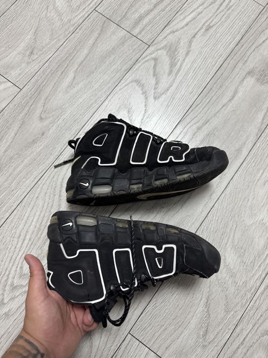 Uptempo Black/White - Marimea 43