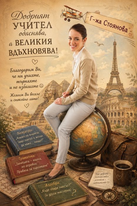 Карикатури, колажи, портрети, персонализирани по снимка за юбилей, бал, рожден ден, годишнина. Стилни или закачливи. Емоция до съвършенство.
