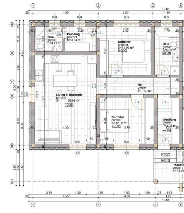 Duplex, Valea Budacului, 125000, semifinisat