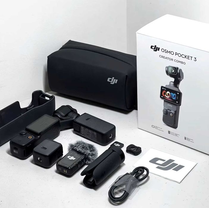 DJI Osmo Pocket 3 Creator Combo – Отлично състояние + DJI Care Refresh