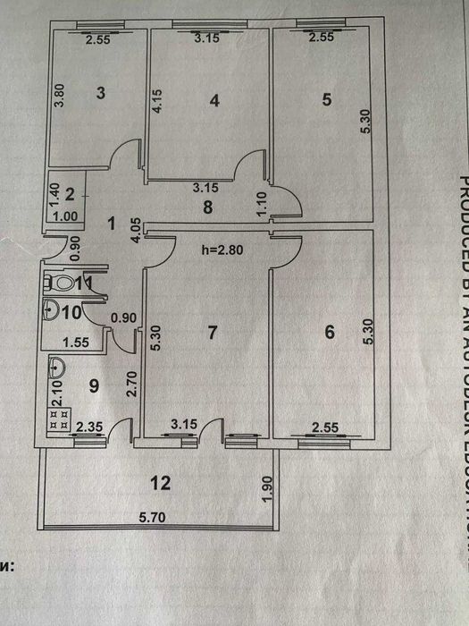 Квартира сотилади Шайхонтохур тумани Гулобод